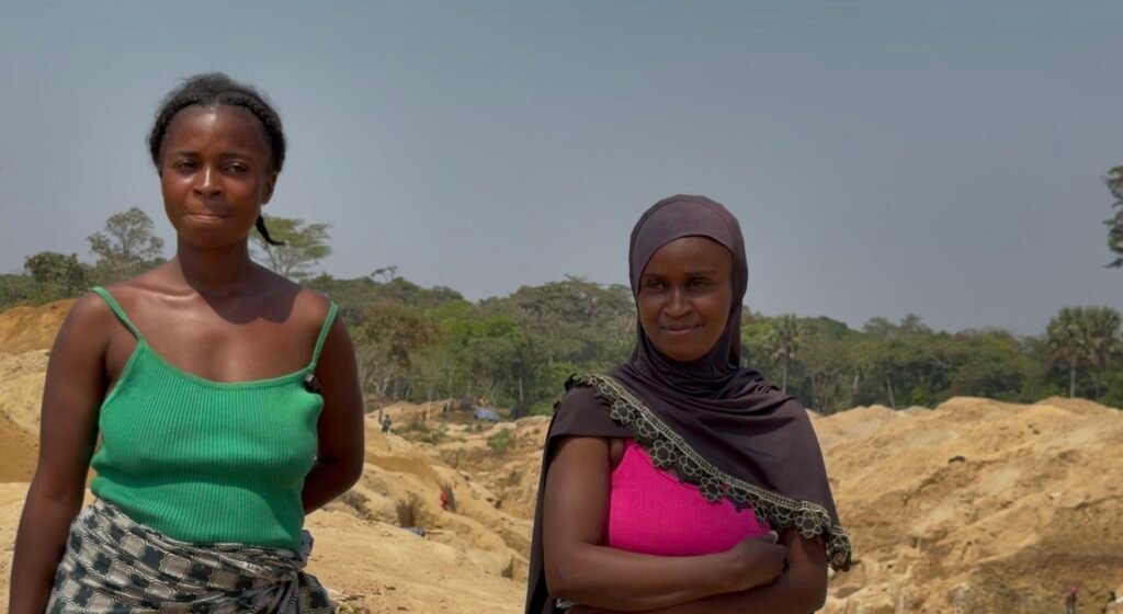 two women They cook for the mine worker